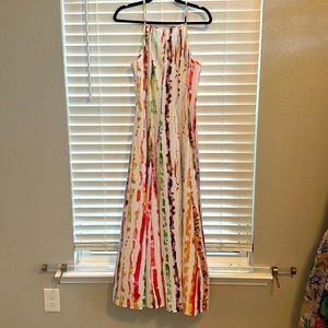 *NWT* long tie dye dress- never worn- sz S